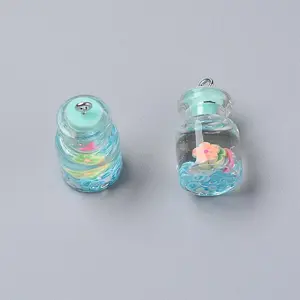 Wish Glass Bottle Pendants