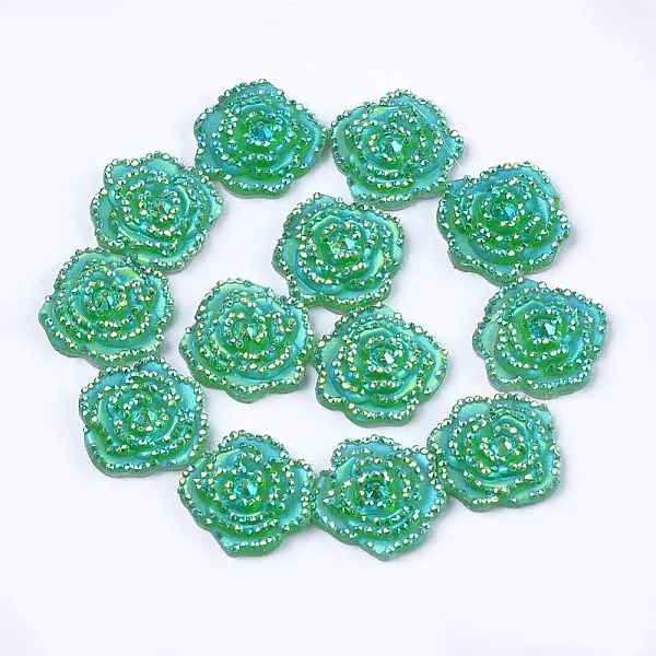 Resin Rhinestone Cabochons