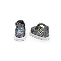 Star Pattern Cloth Doll Shoes