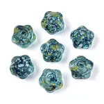 Picasso Transparent Glass Beads