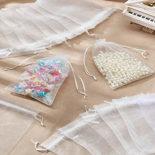 20Pcs Organza Gift Bags with Drawstring
