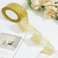 25 Yards Glitter Metallic Ribbon