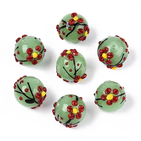 Handmade Lampwork Enamel Beads
