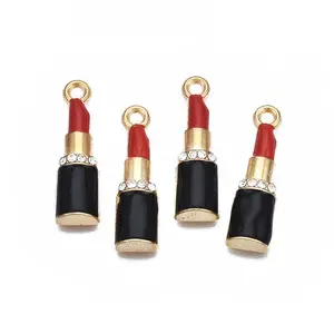 Rack Plating Alloy Enamel Pendants