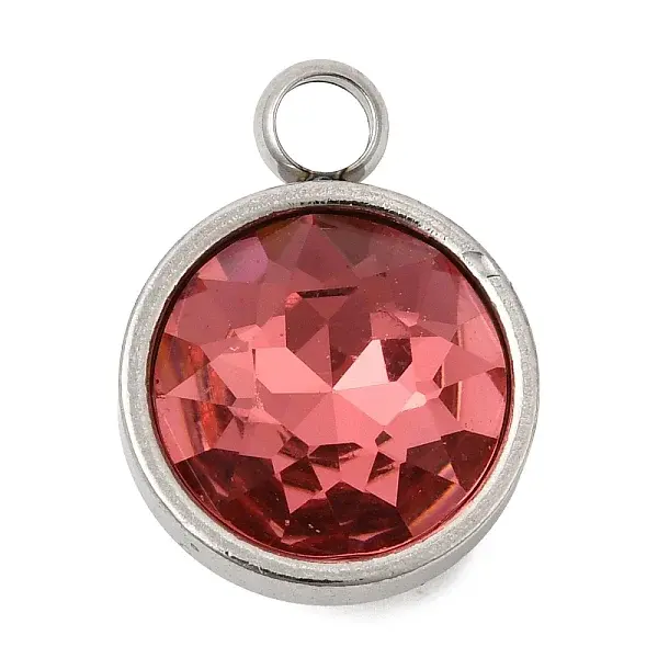 Birthstone Theme July 304 Stainless Steel Pendants