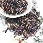 Glass Round Bugle Beads