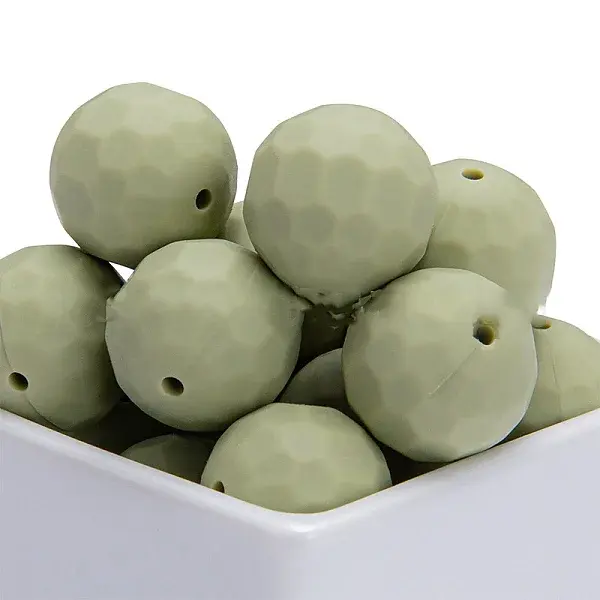 Round Silicone Beads