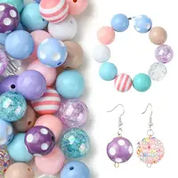 DIY Round Acrylic & Resin Jewelry Making Findings Kits