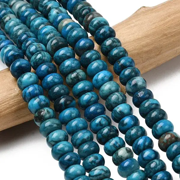 Natural Map Stone/Picasso Stone/Picasso Jasper Beads Strands