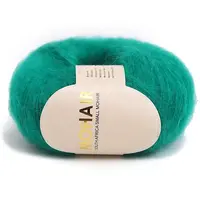 Wool Fibre Yarn for Knitting Soft Mohair Knit Long Wool Yarn DIY Scarf Crochet Thread Supplies
