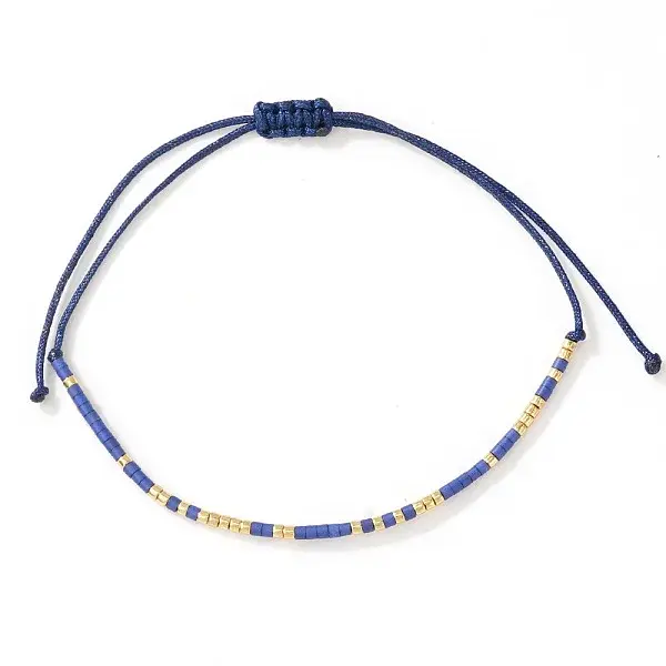 Bohemian Glass Seed Bead Braided Bead Bracelets