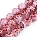 Handmade Millefiori Glass Beads Strands