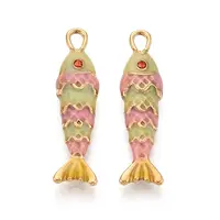 304 Stainless Steel Enamel Pendants