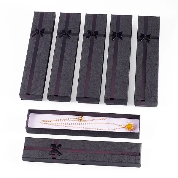 Cardboard Necklace Jewelry Boxes