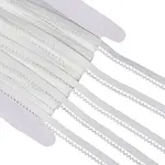 20M Polyester Elastic Flower Edged Ribbon Lace Trim