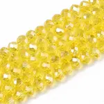Electroplate Glass Beads Strands