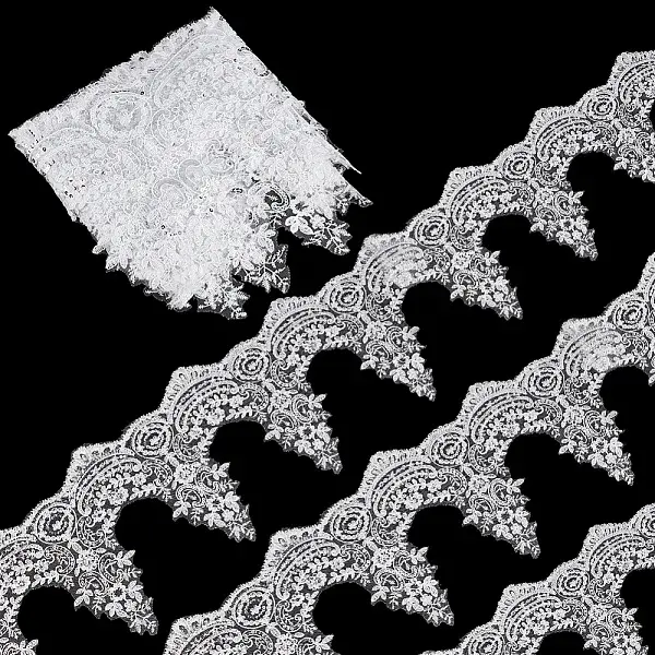 5 Yards Ethnic Style Polyester with Plastic Ribbon