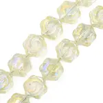 Electroplate Glass Beads Strands