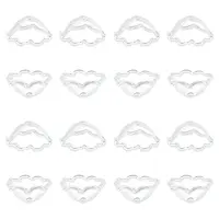 16Pcs Glass Bead Cone for Wind Chimes Making