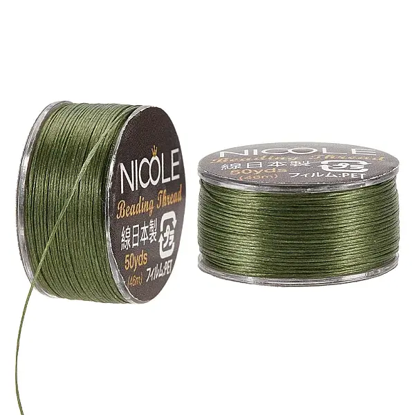 2 roll Nylon Beading Thread