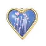 304 Stainless Steel Enamel Pendants