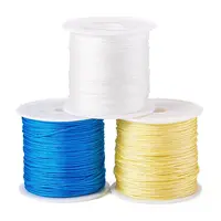 3 Rolls 3 Colors Nylon Chinese Knot Cord