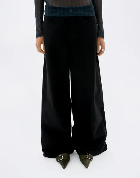 Thinking MU Black Hedda Pants BLACK 42