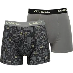 O'Neill BOXER OUTLINE LOGO 2-PACK Pánské boxerky, černá, velikost