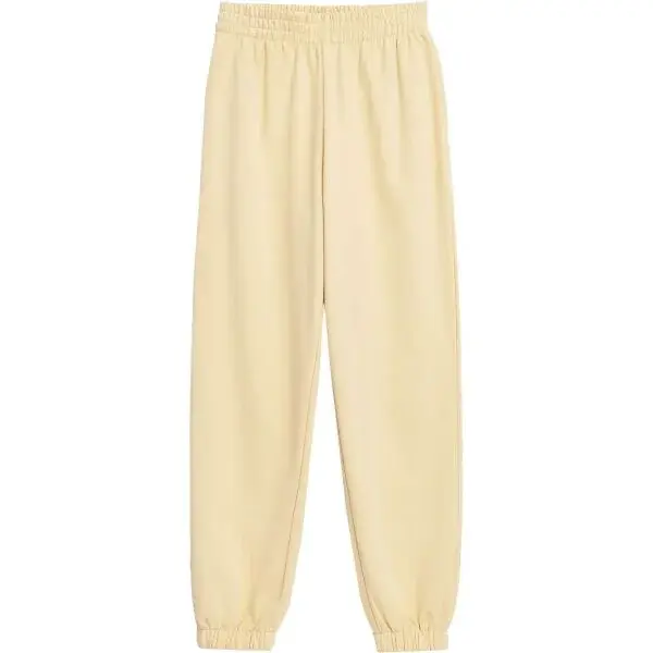 4F TROUSERS CAS W Dámské tepláky, žlutá, velikost