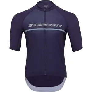 SILVINI MEN JERSEY MAZZANO Pánský cyklistický dres, tmavě modrá, velikost
