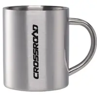 Crossroad THERMO MUG 300 Termohrnek z nerezové oceli, stříbrná, velikost