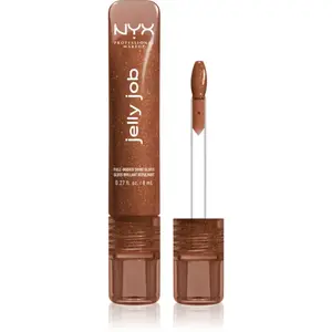 NYX Professional Makeup Jelly Job žiarivý lesk na pery so zväčšujúcim efektom odtieň Bling Me Jelly 7.5 ml