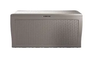 Záhradný box Keter Samoa Rattan Box 270L cappuccino