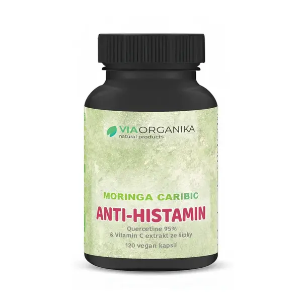 VIA Organika Moringa caribic ANTI-HISTAMIN 120 kapslí
