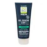 SO’BiO étic Men Sprchový gel 3v1 Osvěžující vetiver BIO 200 ml