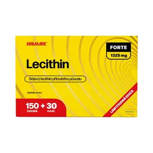 WALMARK Lecithin forte 1325 mg 150 + 30 tobolek NAVÍC