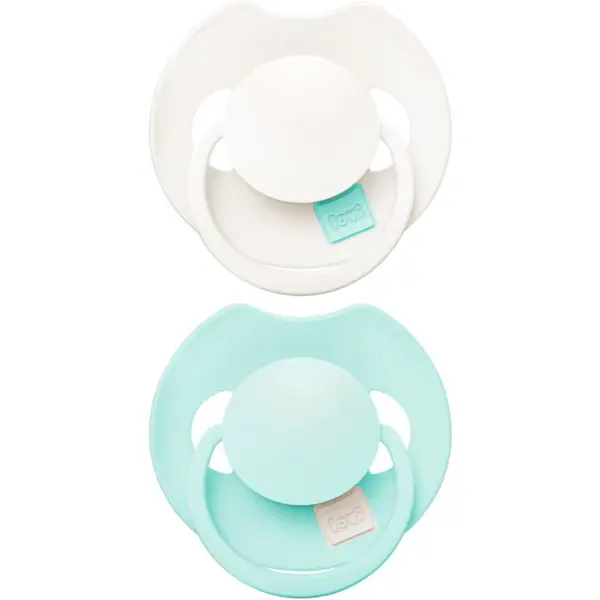 LOVI PRIME 0-6m dudlík Lagoon/Mint Cream 2 ks