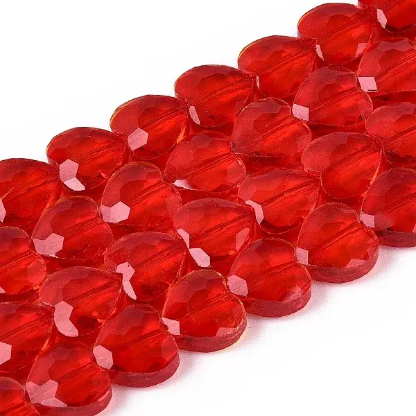 Transparent Glass Beads Strands