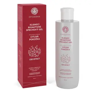 EPIDERMA Zklidňující bioaktivní CBD sprchový gel 300 ml