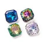 K9 Glass Rhinestone Pointed Back Cabochons