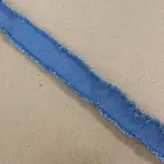 1.7 Yards Denim Fabric Ribbon