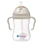 B.BOX Hrneček s brčkem béžový 240 ml
