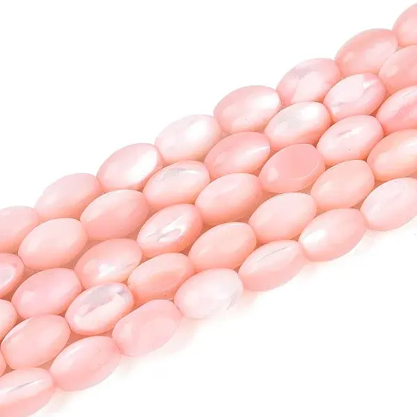 Natural Trochus Shell Beads Strands