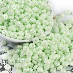 Opaque Colours Luster Glass Seed Beads