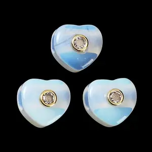 Opalite European Beads