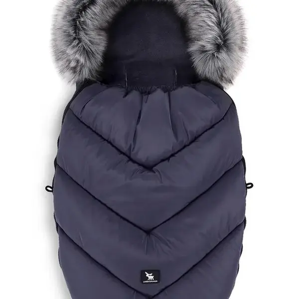 COTTONMOOSE Fusak do kočárku Moose Yukon Graphite