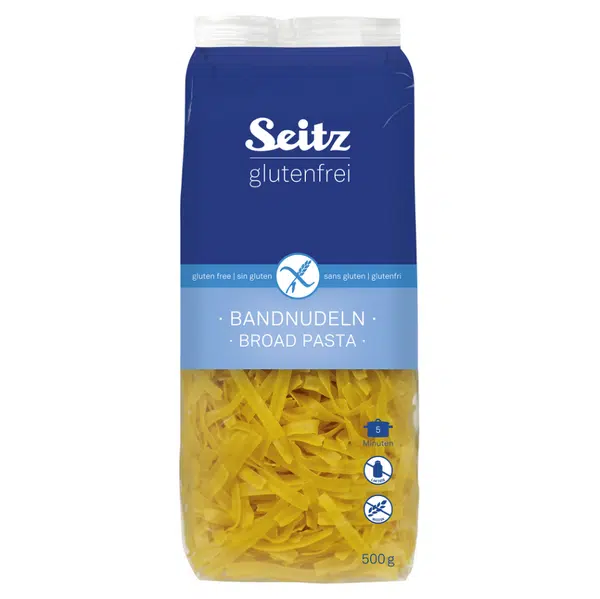 SEITZ Těstoviny tagliatelle široké nudle bez lepku 500 g