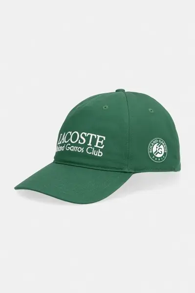 Lacoste  Čiapka so šiltom bavlnená
