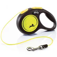 FLEXI New Neon vodítko pro psy lanko, Velikost vodítka: M - 5 m
