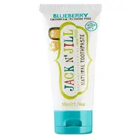 JACK N'JILL Přírodní zubní pasta borůvka 50 g, Určeno pro: Děti